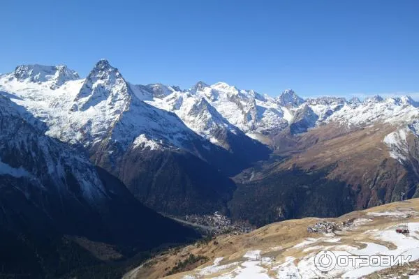 Aman Auz — viewpoint on the Abkhaz border winter 1